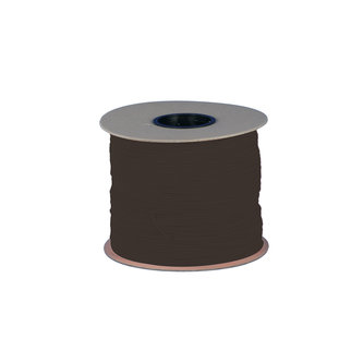 Black round elastic coil