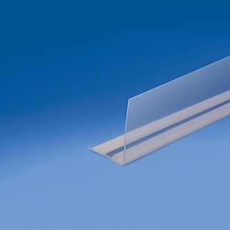 90° rail for dividers height mm. 60 with magnetic base, length mm. 1000