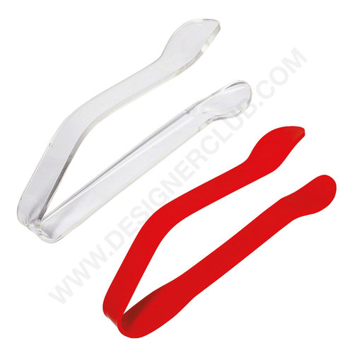 Red tong for dispenser