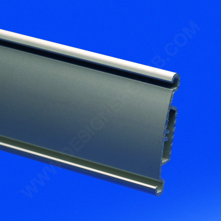 Profilo porta comunicazione in alluminio mm. 50 x 2200