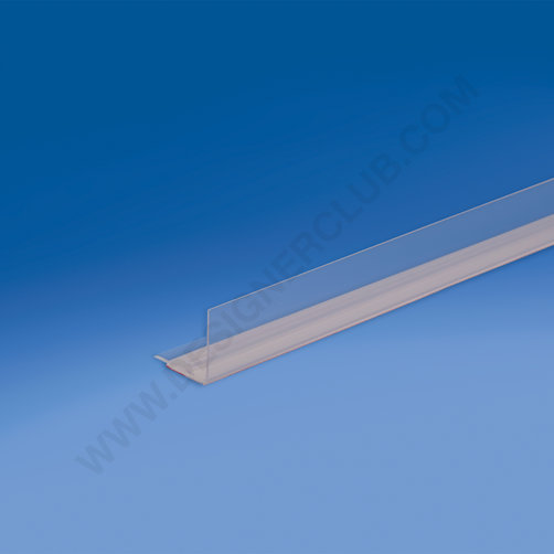 90° rail for dividers height mm. 30 with adhesive base, longueur mm. 1325