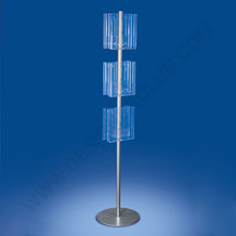 Floor standing columns with 6 a4 pockets
