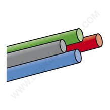 Tubo colorato in pvc o abs lungh.cm. 35