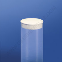 White endcap for tubes diameter mm. 36/38