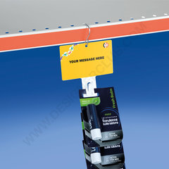 White pp strip 12 stations with header panel mm. 110 x 70