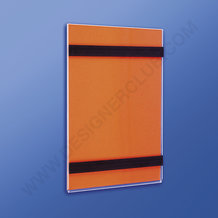Pochette transparente a fixation magnetique a5 - 150 x 210 mm.