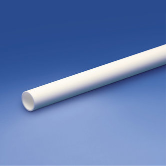 White pvc tube mt 1 diameter mm. 25
