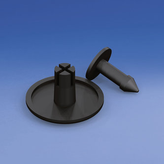 Rivet plastique à expansion tête 28 mm. épaisseur 8 mm. (exp 28/14)