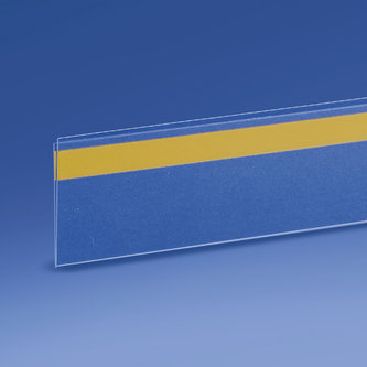 Rail adhésif plat pour scanner mm. 40x1000 cristal PET ♻