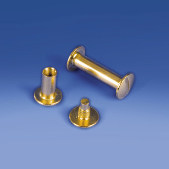 Brass binding screw thickness mm. 10