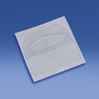 Adhesive stockaid for single or double prongs