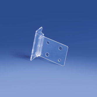Vertical transparent clip mm. 57 x 45