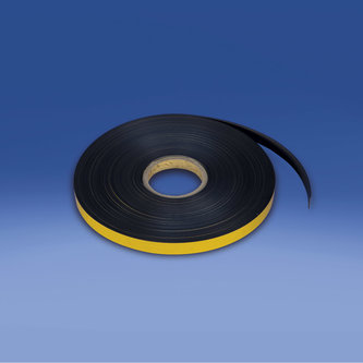 Rouleau de bande magnétique adhésive 20x1,5 mm.