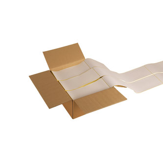 AIR SELF-ADHESIVE BENDED LABELS TO USE WITH THERMAL TRANSFER RIBBON