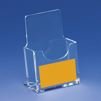 Labels for business card holders for counter