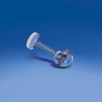 Push screw Ø mm. 15 thickness between mm. 0 – 14 clear