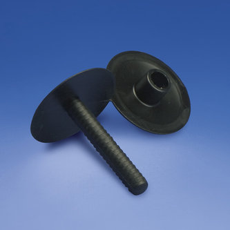 Verbinding automatische knoppenkop mm. 28 (jab 28/38) zwart