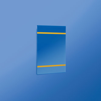 Pocket sign holder with transparent adhesive a7 - 74 x 105 mm.