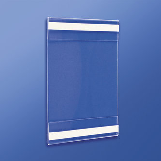 Support transparent avec adhesif mousse a6 - 105 x 150 mm.