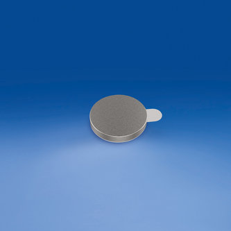 Zylindrischer Magnet mit Klebstoff ø mm. 9,5 - Dicke mm. 1,5