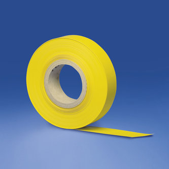 Bande deco en pvc jaune hauteur 38 mm