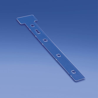 Support with label holder for universal prongs