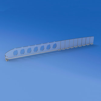 Knækbar skillevæg højde mm 55 længde fra 280 til 480 mm