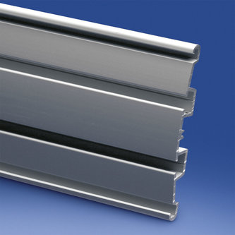 Profilo porta comunicazione in alluminio mm. 100 x 2200