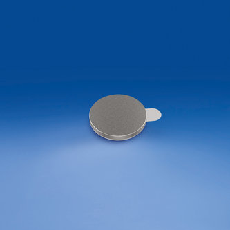 Zylindrischer Magnet mit Klebstoff ø mm. 9,5 - Dicke mm. 0,75