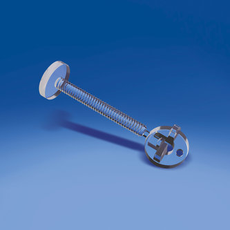 Push screw Ø mm. 15 thickness between mm. 12,8 – 33 clear