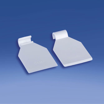 Swing tag for double prongs diameter mm. 4