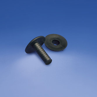 Verbinding automatische knoppenkop mm. 15 (jab 15/9) zwart