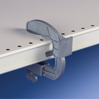 HIGH RESISTANCE SHELF CLAMPS FOR FRONTAL MESSAGE