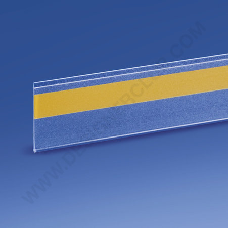 Calha de scanner adesiva plana mm. 25x1000 pvc cristal