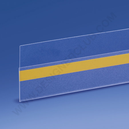 Carril de escaneo adhesivo plano mm. 50x1000 cristal pvc
