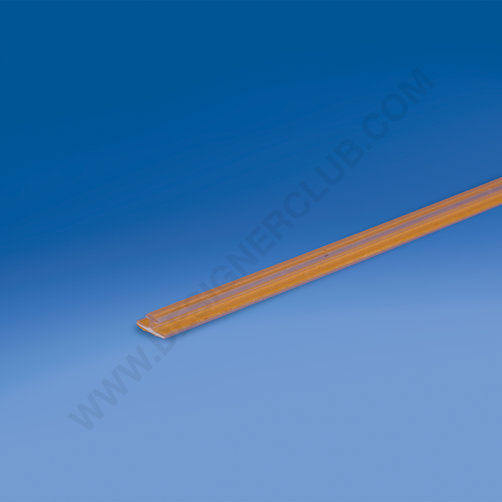 Rail for shelf dividers - base mm. 10