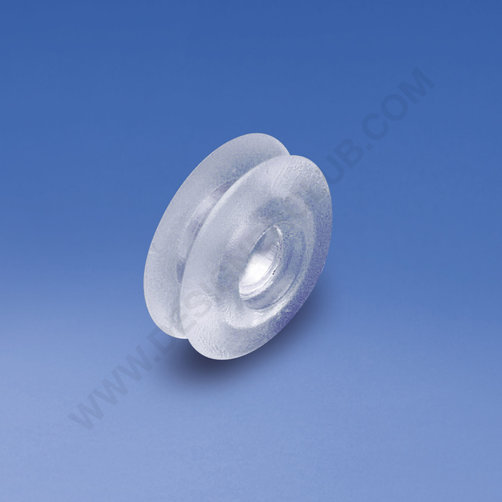 Push buttons head mm. 10 (FB 10) transparent / clear
