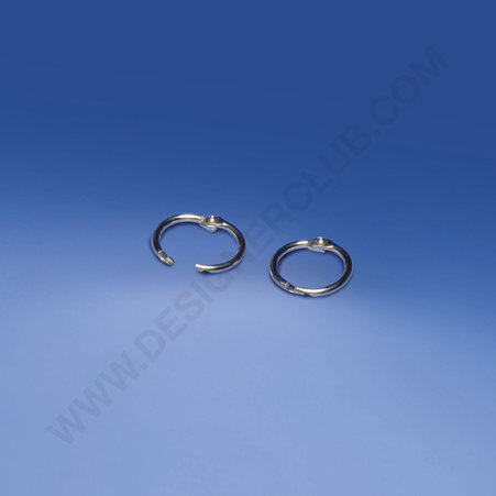 Metal split ring 15 mm.