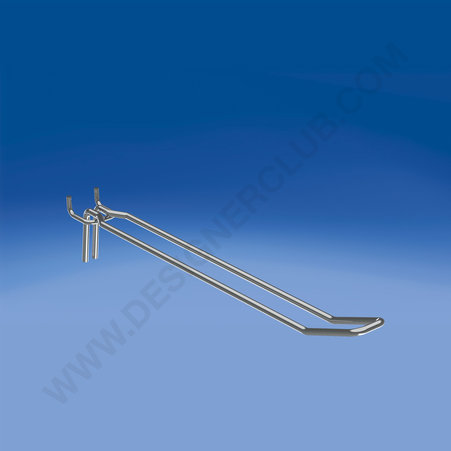 Dubbele metalen pin voor slatwall mm. 300
