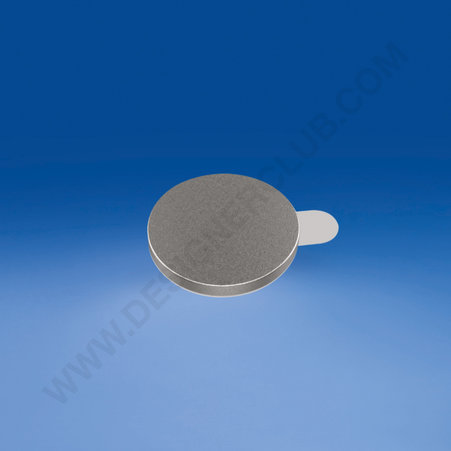 Zylindrischer Magnet mit Klebstoff ø mm. 13 - Dicke mm. 1