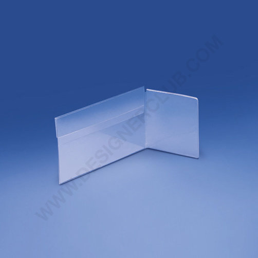 Standard shelf-talker mm. 180x80 with  pocket mm. 80x80
