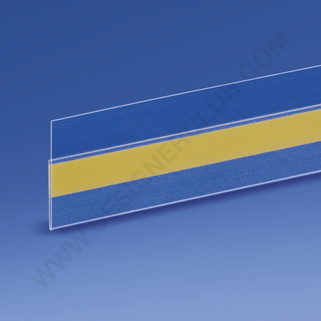 Vlakke zelfklevende scannerrail mm. 30x1000 kristal PET ♻