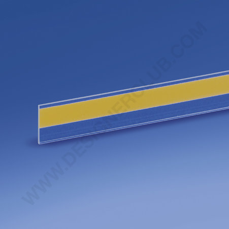 Rail adhésif plat pour scanner mm. 18 x 1000 cristal PET ♻