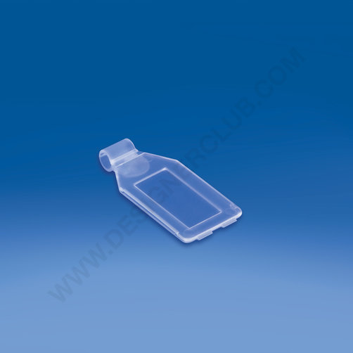 Pocket label holder mm. 25x38 for wire diameter mm. 5,6 / 5,7
