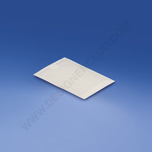 Business card pocket adhesive 60 x 95 mm.