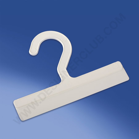 White plastic hook mm. 173