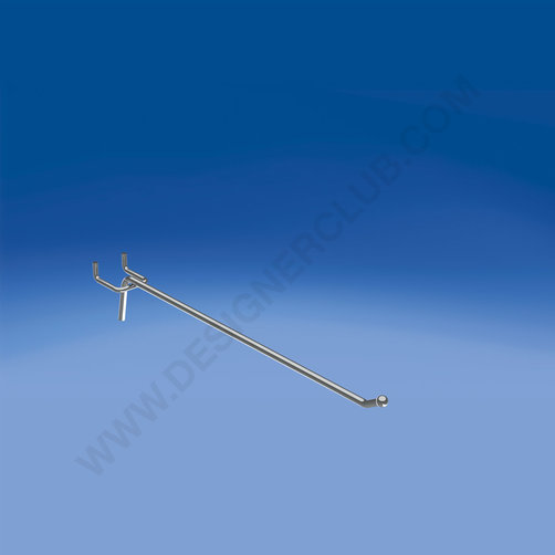 Simple metal prong for slatwall mm. 265