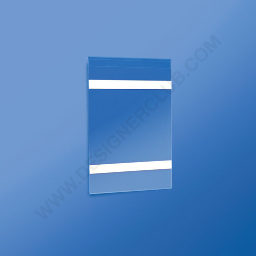 Pocket sign holder with adhesive foam a7 - 74 x 105 mm.