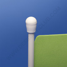 Tampa da extremidade externa para tubos de 7 mm de diâmetro.