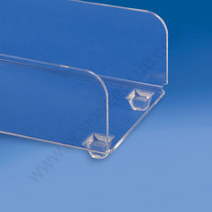 Pied anti-dérapant adhésif transparent 20x20x13,2 mm